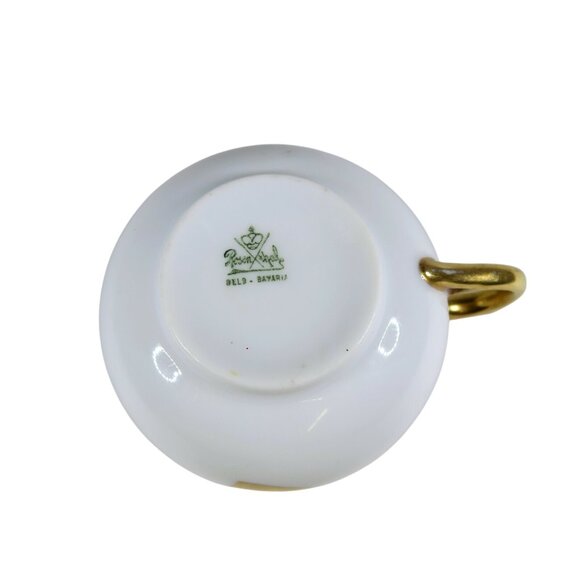 1920s Rosenthal Selb Bavaria Monogrammed Teacup Vintage German Porcelain - Picture 5 of 6